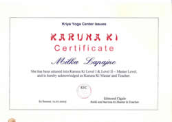 Karuna reiki master - Milka Lapajne